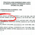 Srpski mediji se raspisali: 'Srbin &Ccaron;etnik na listi je HDZ-a. Franjo Tu&dstrok;man se prevr&cacute;e u grobu!'
