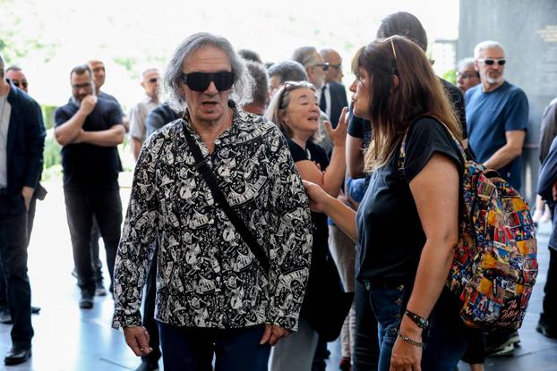 Zagreb: Ispraćaj Ivana Pika Stančića na Krematoriju 