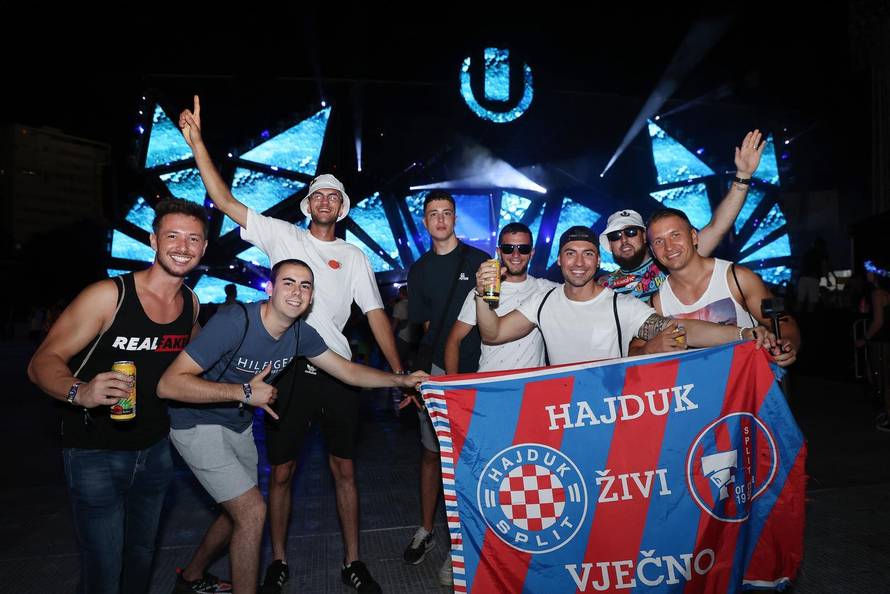 Split: Atmosfera druge večeri Ultra Europe Festivala