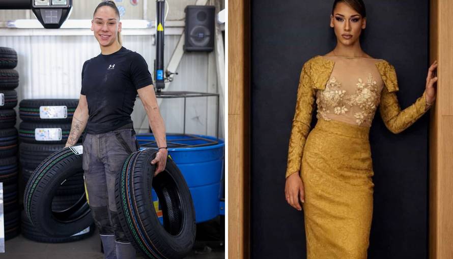 VIDEO Mia iz Zadra balansira gume i pozira: 'Kod mehaničara mi svi govore 'Bravo curo!'