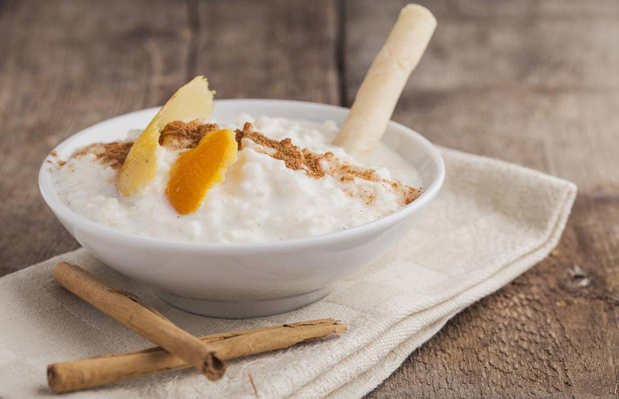 Domaći puding od riže, naranče i cimeta - jednostavno prefino