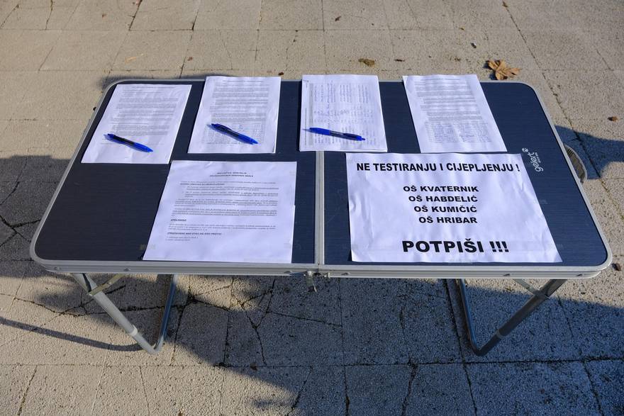 Roditelji goričkih osnovnih škola prikupljaju potpise protiv testiranja učenika