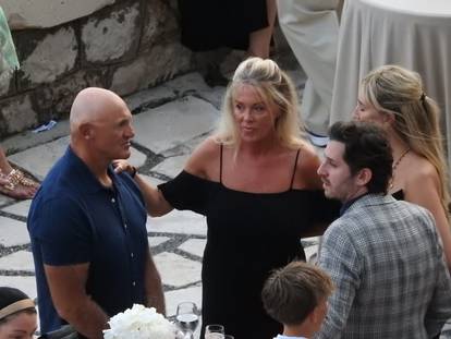 FOTO Glamurozni prijem uoči vjenčanja godine: Rod Stewart i uzvanici uživaju u Dubrovniku