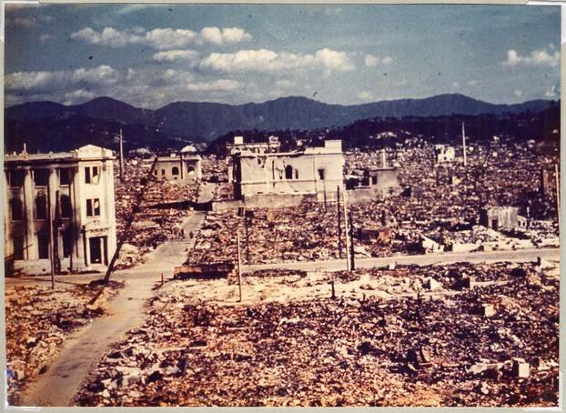 Aftermath Of Hiroshima Bombing