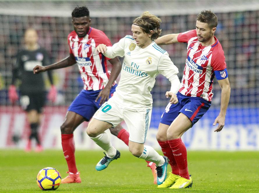 ATLETICO DE MADRID v REAL MADRID CF. LA LIGA 2017/2018. ROUND 12.