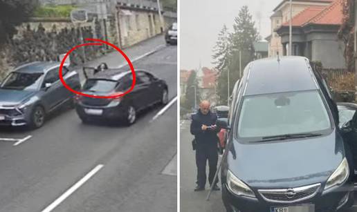 Dramatični video s Pantovčaka! Ženi pobjegao auto, trčala je za njim, a onda je uslijedio kaos