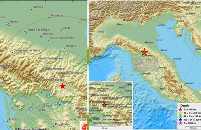 Serija jakih potresa jutros pogodila Italiju, ljudi na ulici