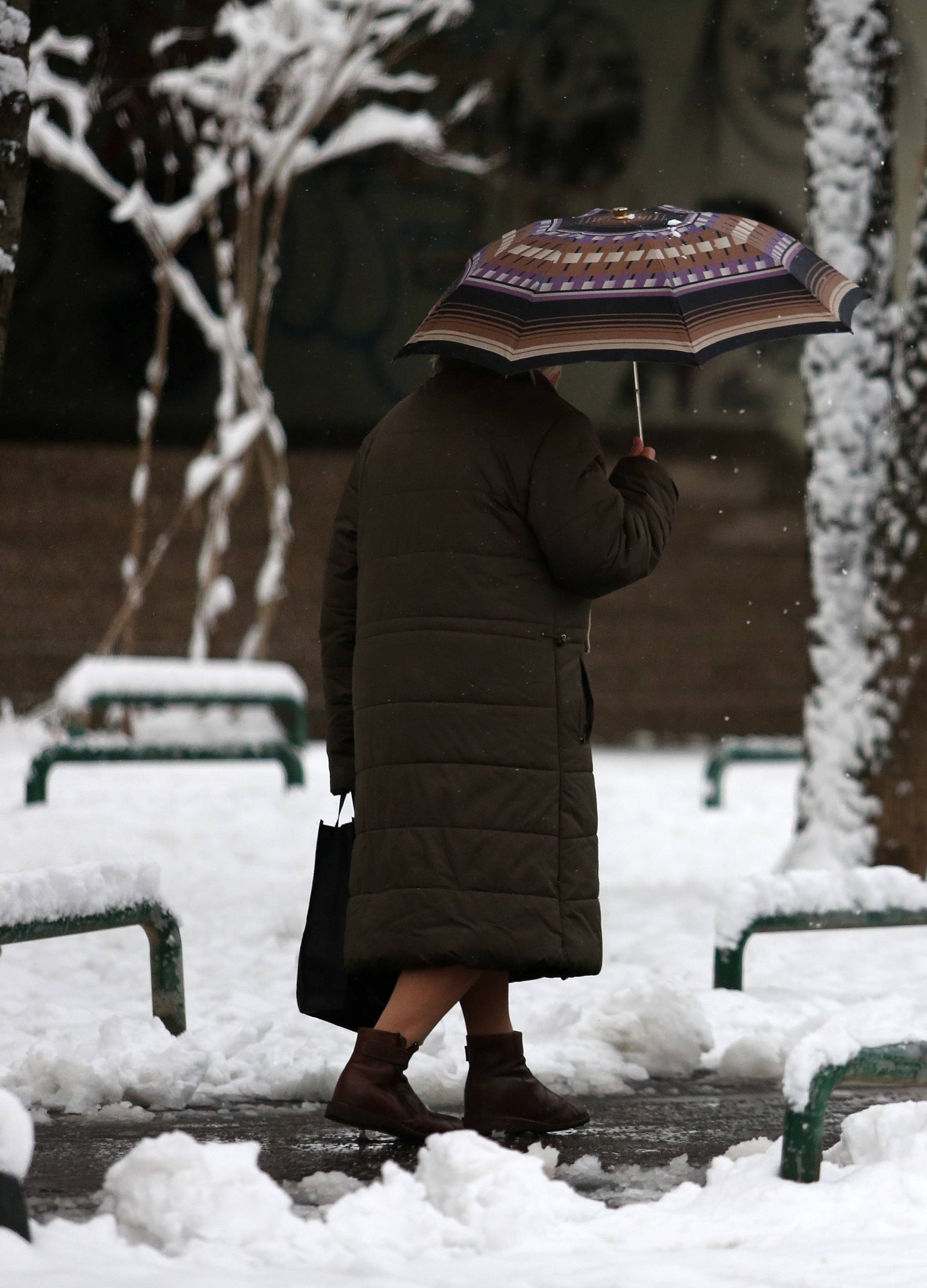 U Delnicama 86 cm snijega, u Karlovcu 25, u Zagrebu 15 cm