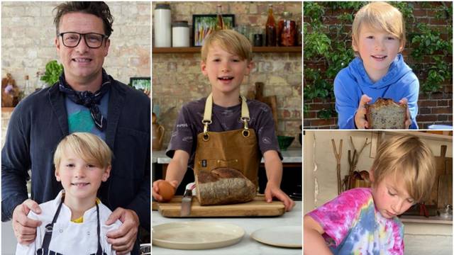 Pazi tata Jamie Oliver! Sin Buddy (9) fantastično kuha i kao stvoren je za kameru