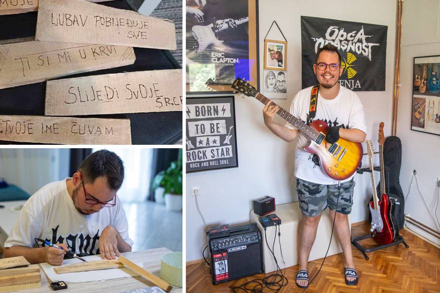 Fran (25) izrađuje i prodaje letvice ljubavi te unatoč indvaliditetu želi sam zaraditi za gitaru: ’Ništa nije nemoguće’