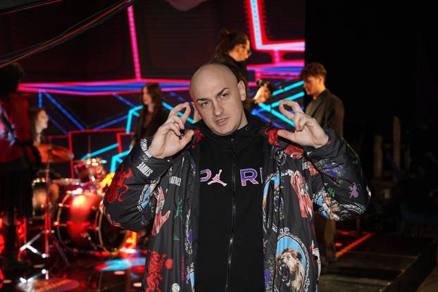 Beograd: Snimanje emisije Ami G Show na televiziji Pink 