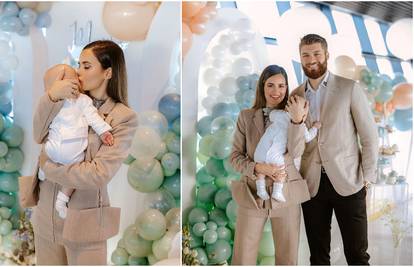 Adriana Ćaleta-Car objavila fotke s luksuznog krštenja sina