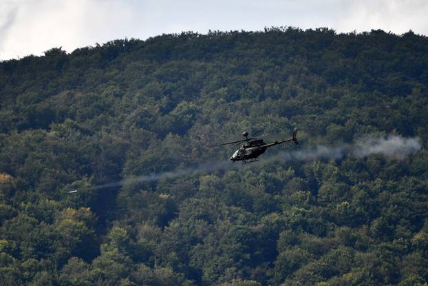 FOTO Hrvatska vojska i na zemlji, zraku, moru. Pogledajte spektakularnu vojnu vježbu
