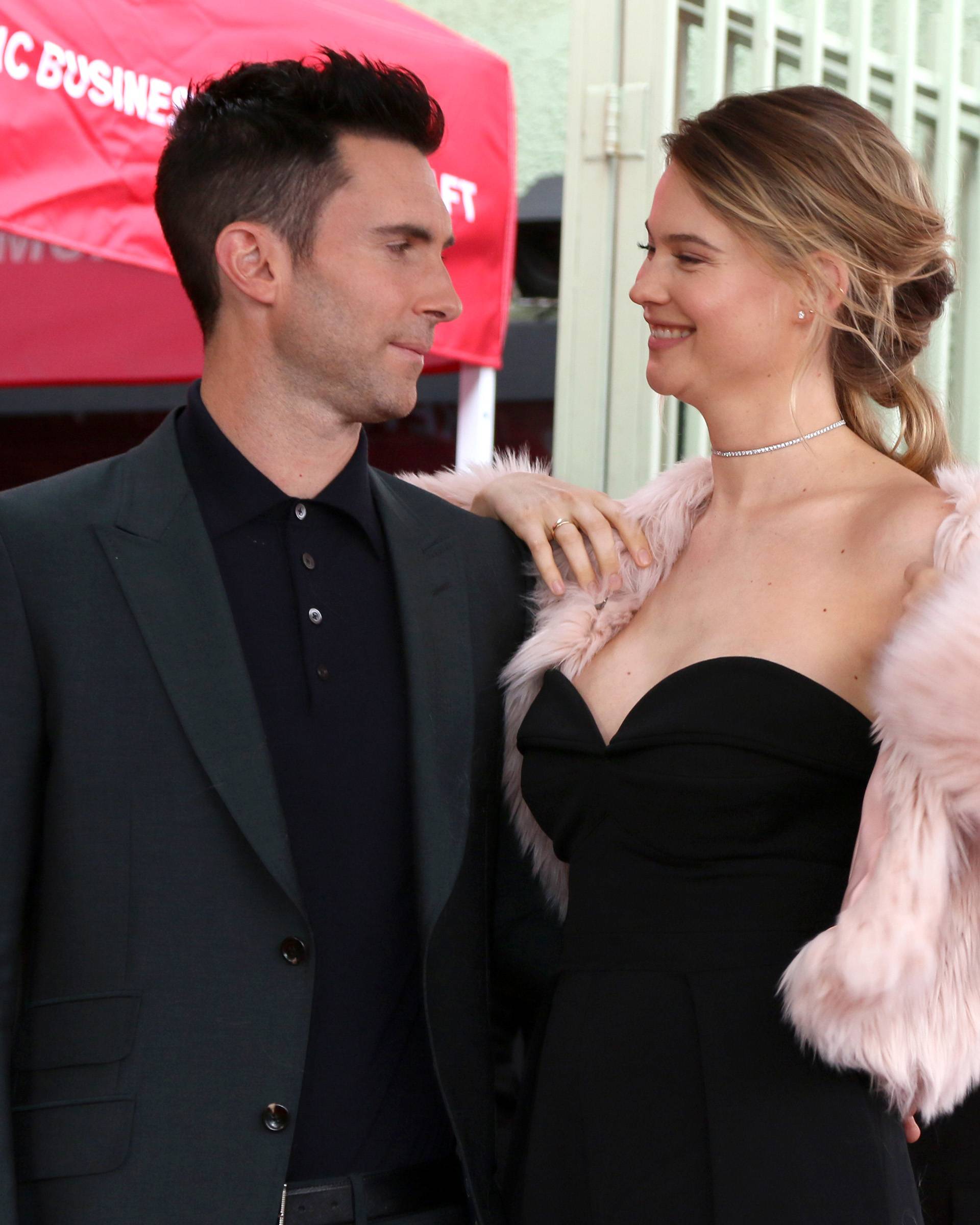 USA - Adam Levine Hollywood Walk of Fame Star Ceremony - Los Angeles