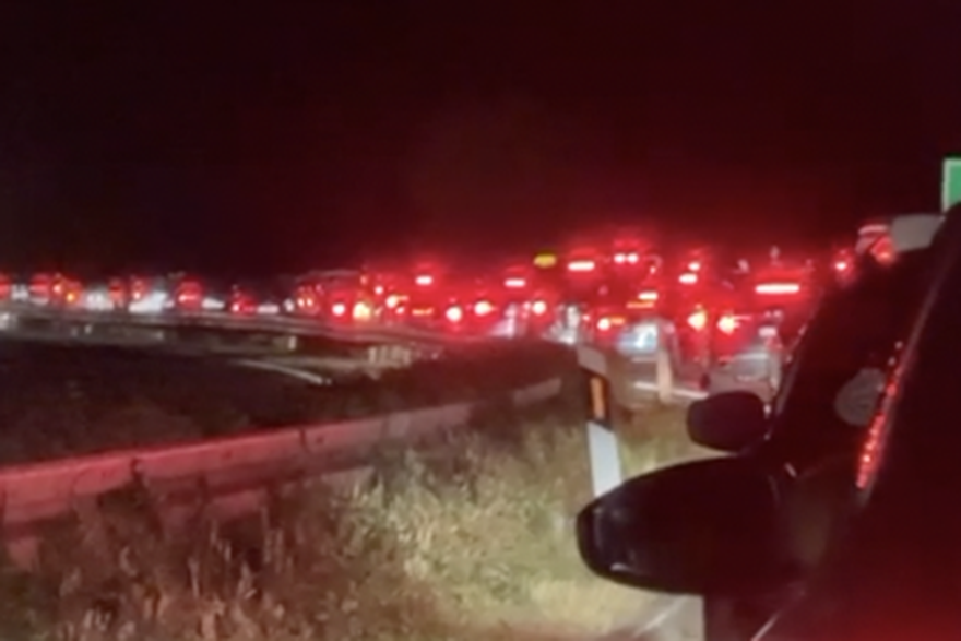 Kolona kod Vukove Gorice