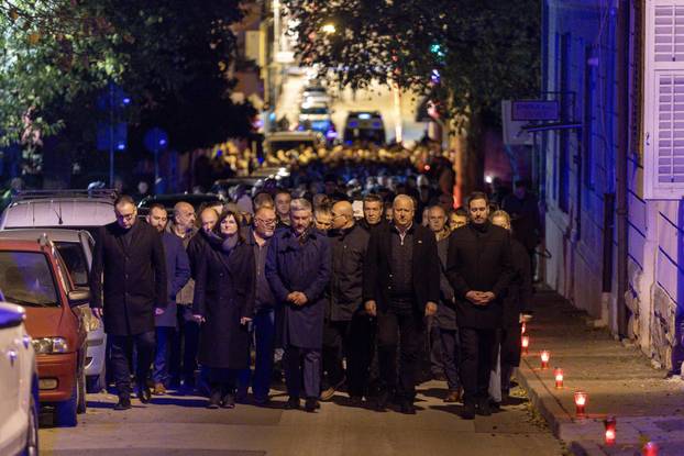 Pula: Održan mimohod u povodu obilježavanja Dana sjećanja na žrtvu Vukovara i Škabrnje