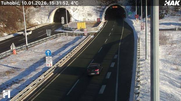 FOTO Pogledajte situaciju na autocestama: Snijeg još pada, stvara se poledica, ima i magle