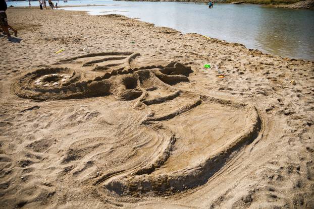 11. Festival pijeska na Kraljičinoj plaži u Ninu