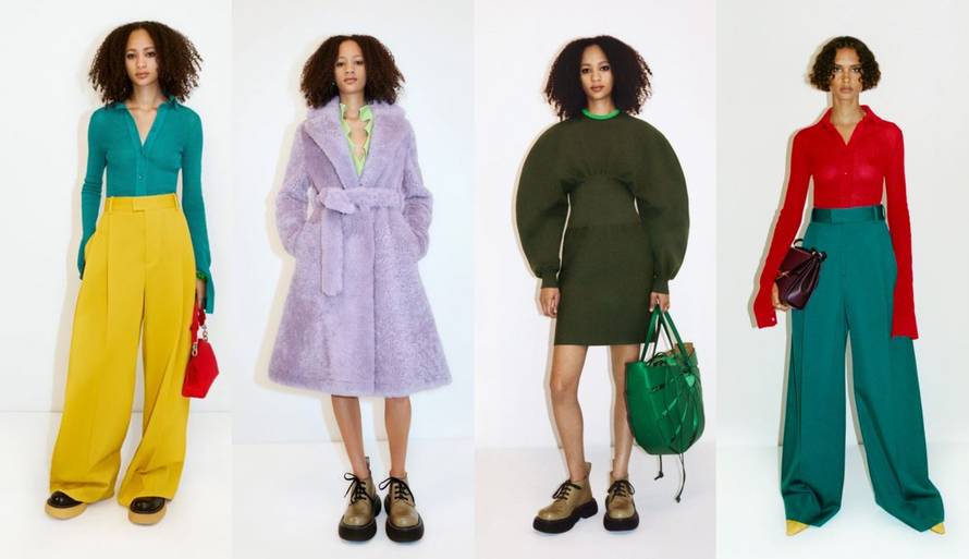 Bottega Veneta: Jarke boje i obla ramena u službi udobnosti