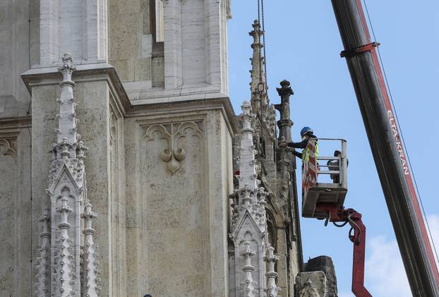 Započela sanacija zagrebačke katedrale