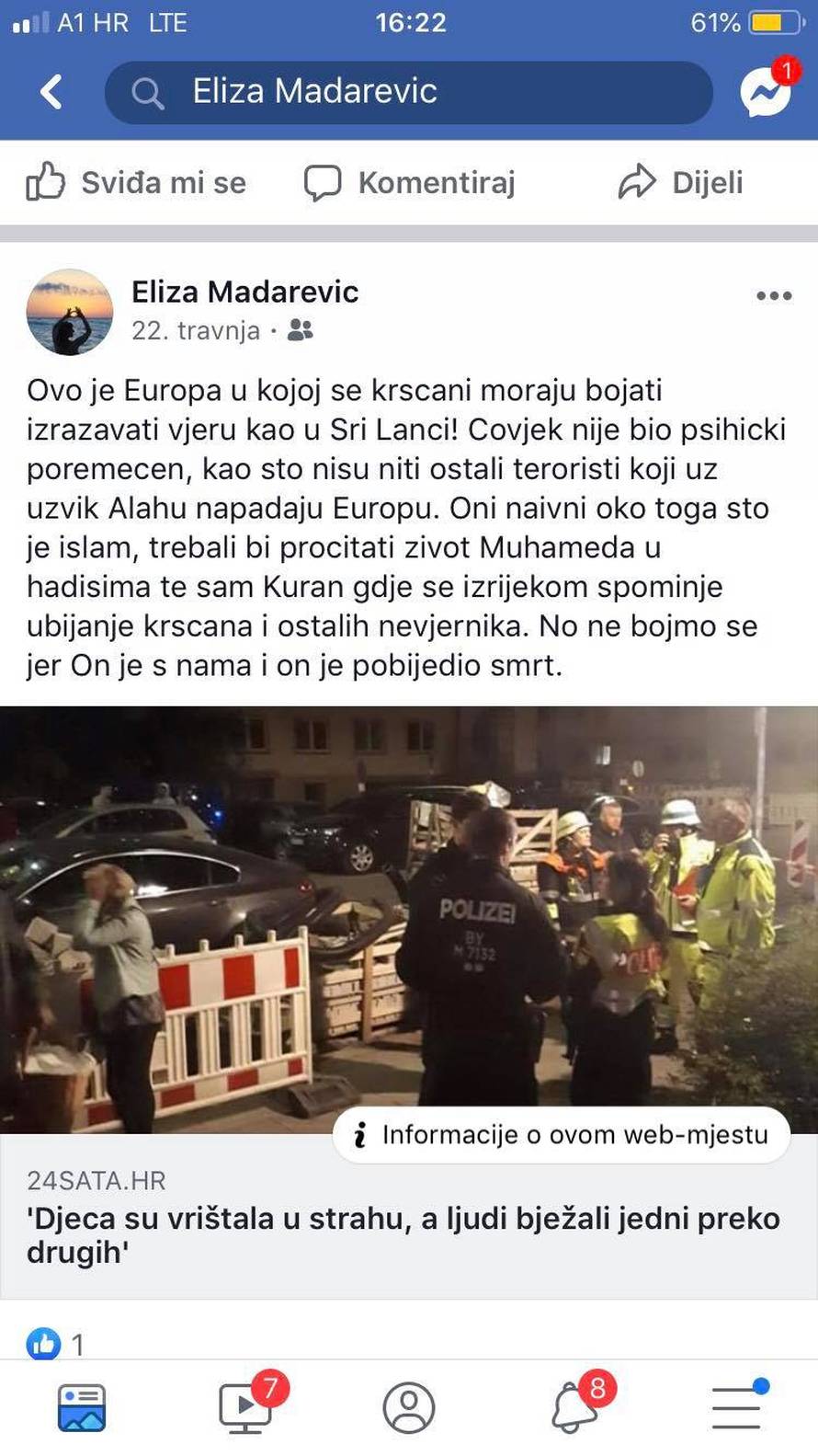 Hrvatska diplomatkinja koja je 2019. objavljivala skandalozne statuse tek sad dobila otkaz