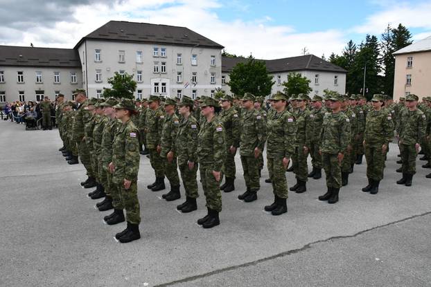 FOTO Kad u vojsku pođem... U Požegi prisegnulo 150 ročnika