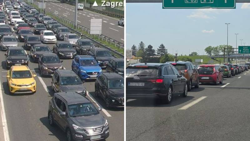 FOTO Velike gužve na Lučkom, na granicama se čeka satima, kod Karlovca kolona od 8 km! 15 dizajn bez naslova 2025 05 01t130706 023