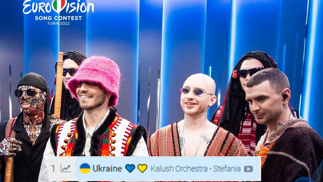 Ukrajina se popela na prvo mjesto kladionica za Eurosong