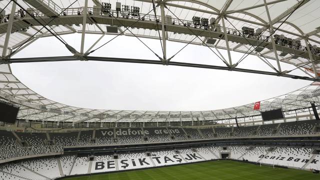 A general view shows Vodafone Arena, the new stadium of Besiktas soccer team, in Istanbul