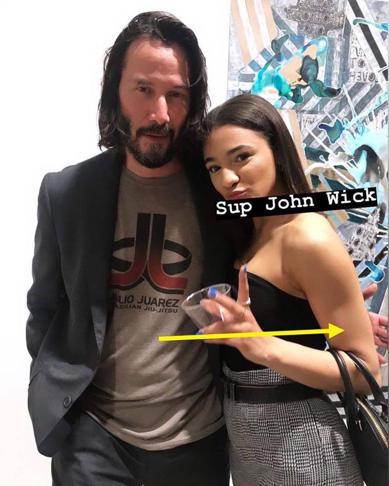 Glumac Keanu Reeves ne dira žene s kojima se fotografira...