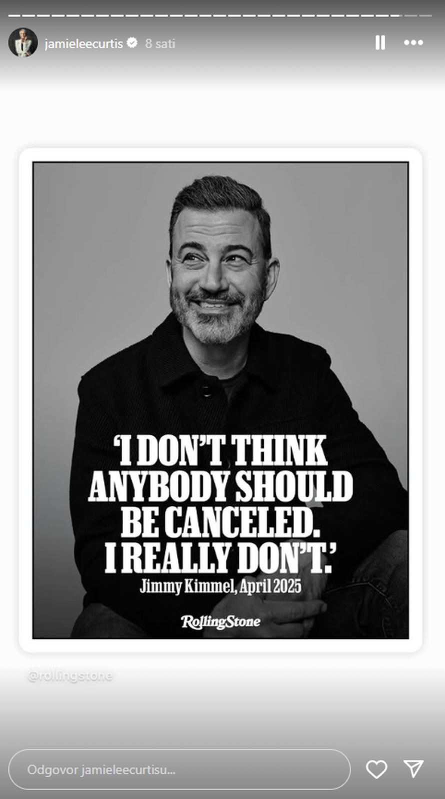 Hollywood je stao uz Jimmyja Kimmela: Strašno! Suspenzija je udar na slobodu govora...