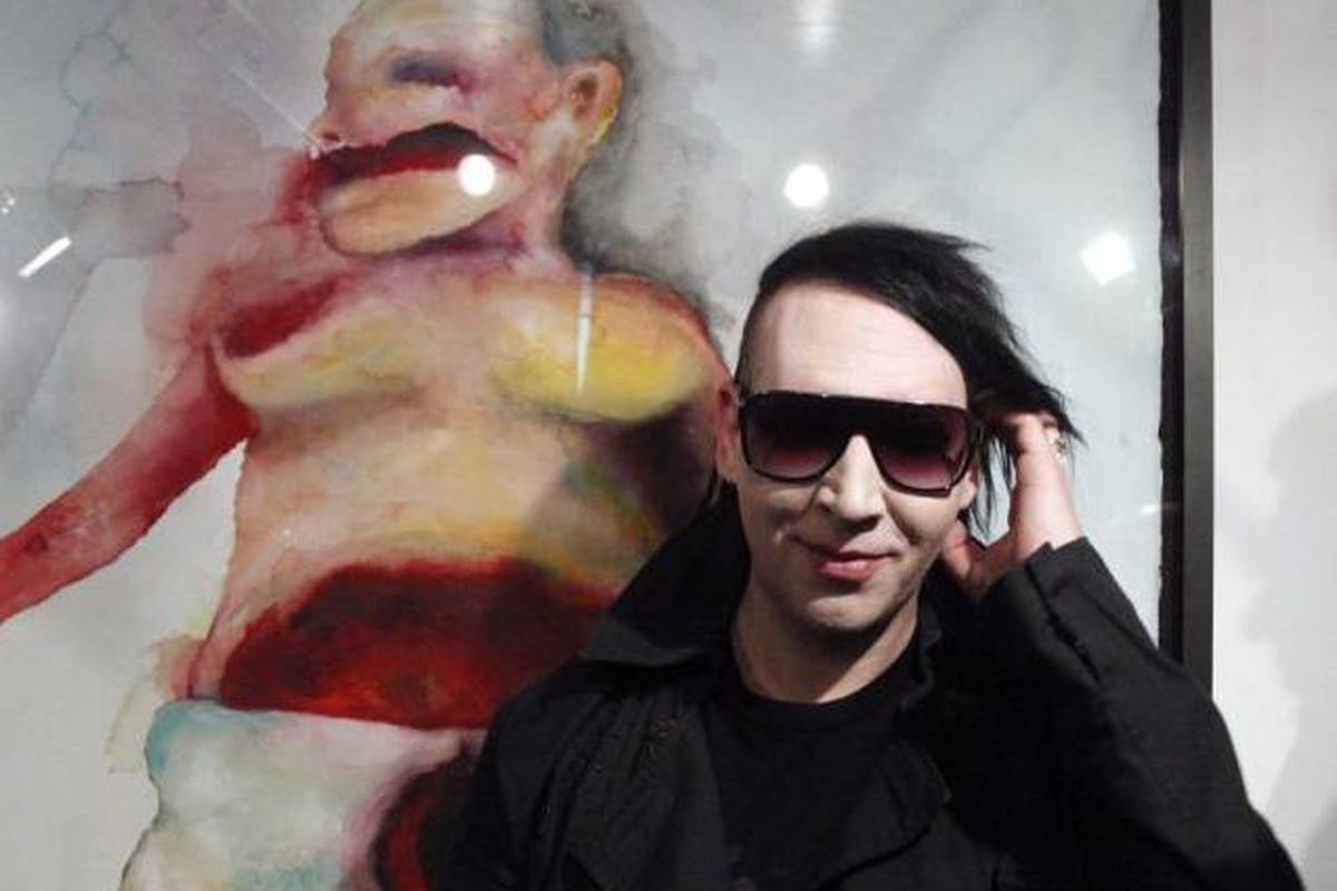  U Beču su izloženi horor akvareli Marilyna Mansona