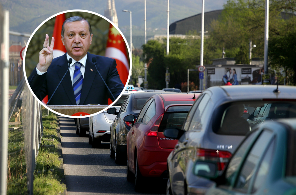 Pogledajte kuda sve ne smijete voziti zbog dolaska Erdogana