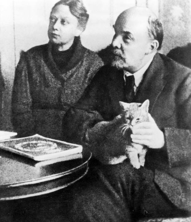 Vladimir Lenin and Nadezhda Krupskaya