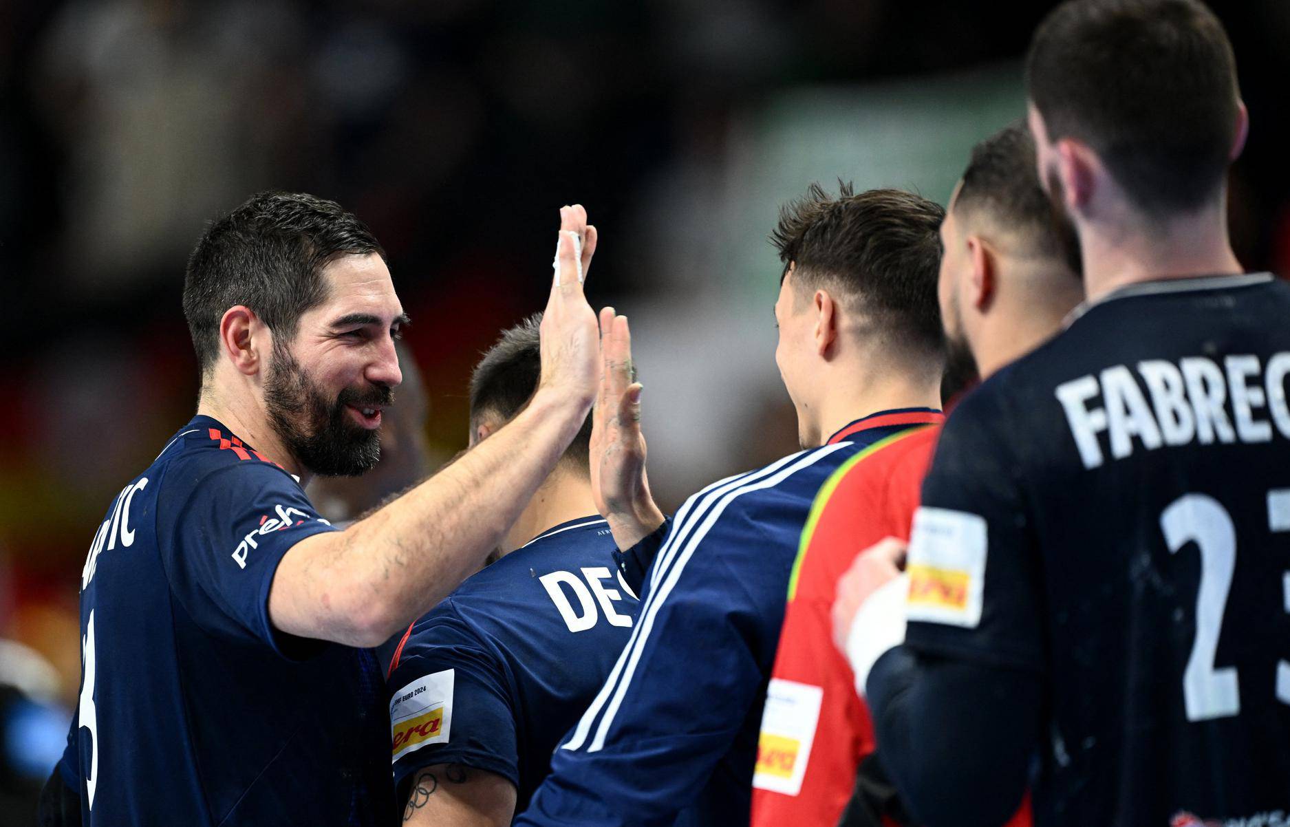 EHF 2024 Men's European Handball Championship - Preliminary Round - Group A - France v Germany