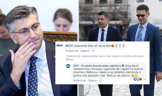 Most HDZ-u: Jel' ste se stisli? HDZ: Stislo je vas odavno...