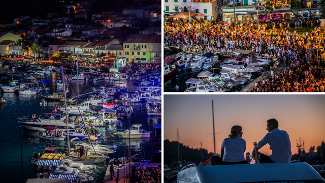 FOTO Prekrasni prizori iz Vele Luke: Stotine se natiskale na rivu u čast Oliveru Dragojeviću