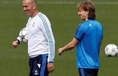 Zidane: Luka se trudio, ali još nije fizički spreman kao ostali