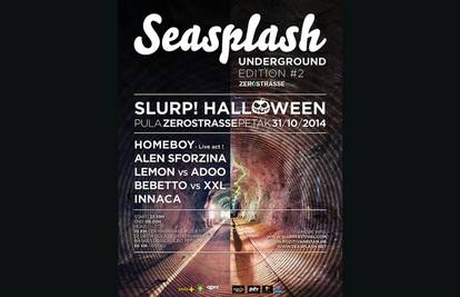 Seasplash predstavlja Slurp! Halloween party u Puli!