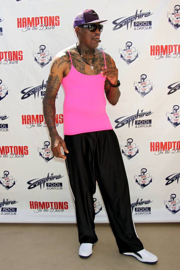 Las Vegas: Dennis Rodman gostovao je na partyju na bazenu 