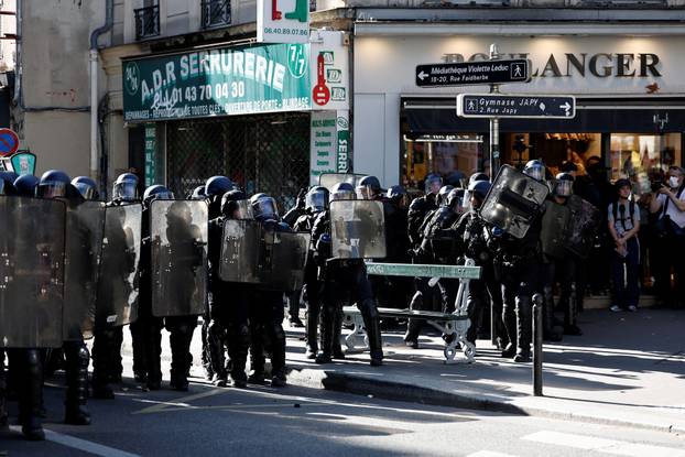 Nationwide strike and anti-government protests called by French unions in France