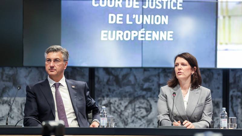 Plenković upozorio suce: Dugi postupci i neujednačena praksa ruše povjerenje u pravosuđe