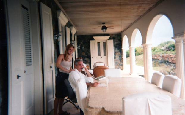 PREMIUM EXCLUSIVE: Jeffrey Epstein being massaged on his private island in never-seen-before photographs