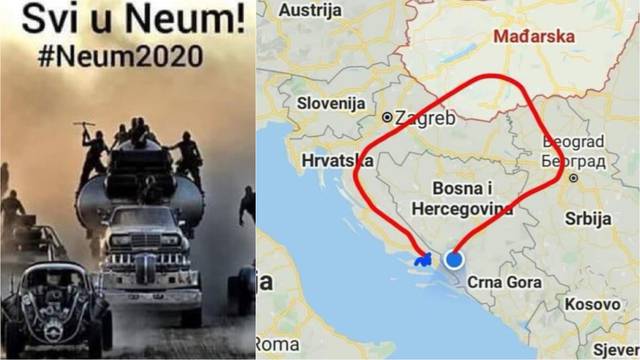 Svi žele u Neum: 'Braćo Hrvati, doći ćete vi nama, čim zagusti'