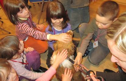 Djeca pomažu brinuti o napuštenim psićima u skloništu Dumovec