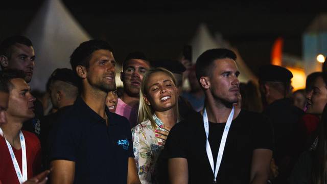 Zadar: Novak Đoković uživao na Gibonnijevom koncertu