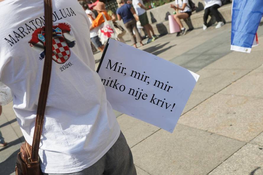 Tisuće prosvjednika preplavile središte Zagreba zbog otpada u Lici