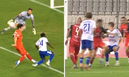 VIDEO Gorica je držala egal na Poljudu, a onda je Bel sudio dva penala. Pogledajte golove...