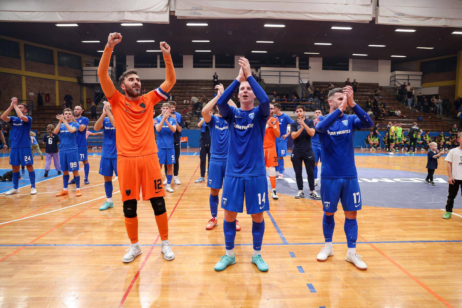 Zagreb: Hrvatski malonogometni superkup 2024., polufinale, MNK Futsal Dinamo - MNK Stanoinvest Futsal Pula