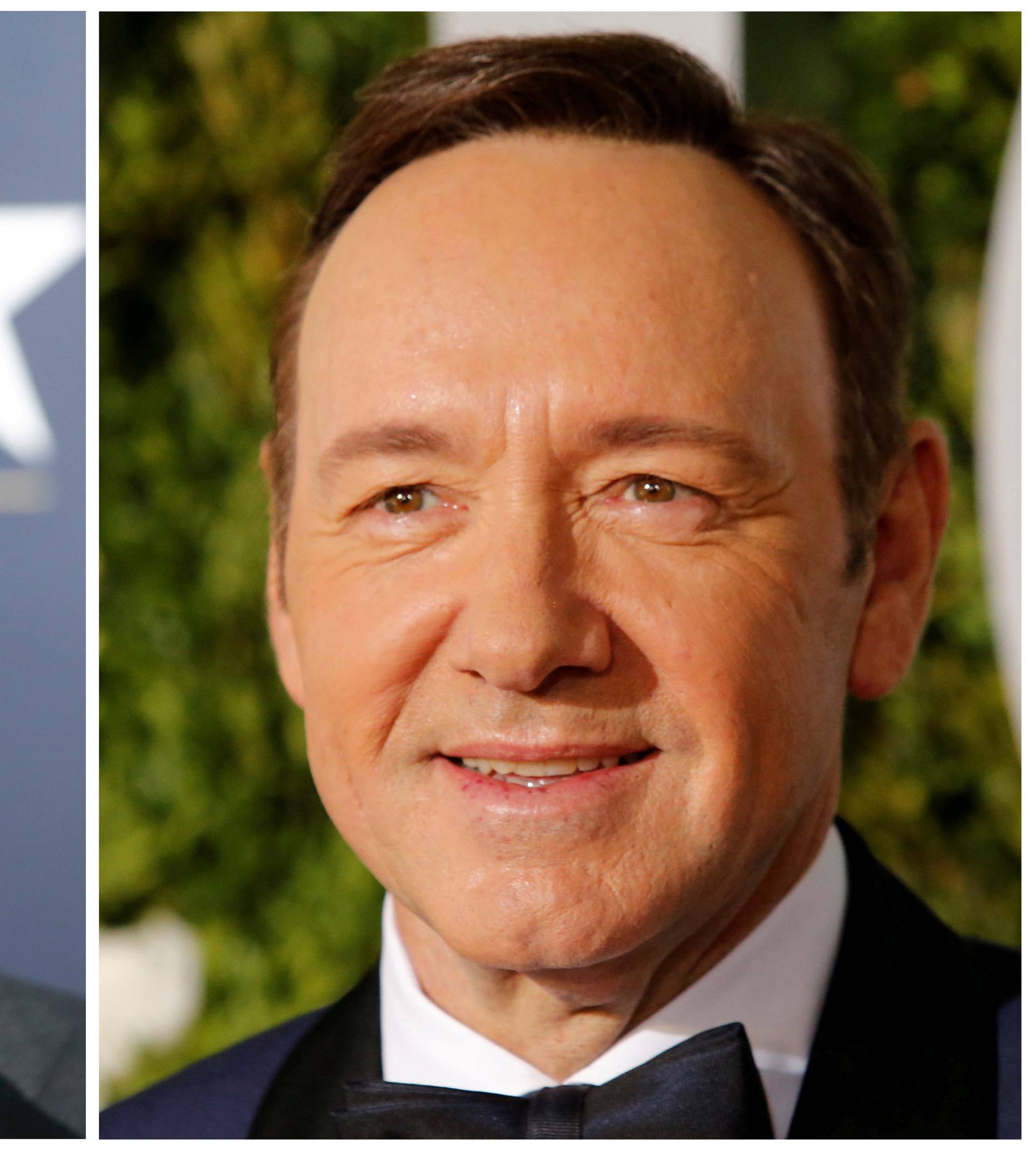Actors Chris Plummer and Kevin Spacey in a combination photograph.